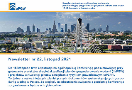 Newsletter nr 22, listopad 2021 r. (PDF, 0,5 MB)