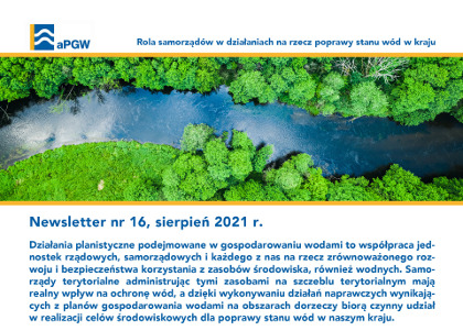 Newsletter nr 16, sierpień 2021 r. (PDF, 4,6 MB)